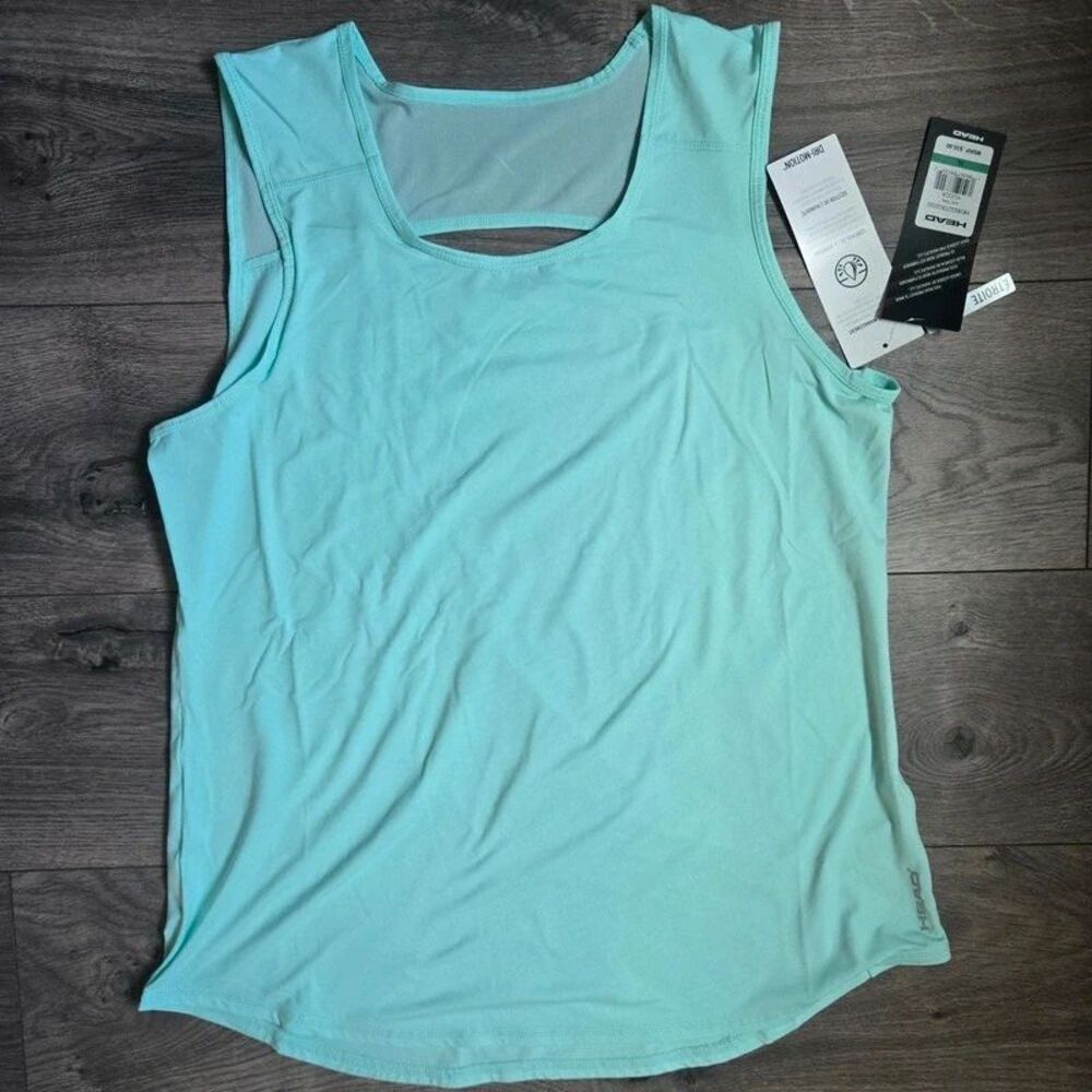 Brand New size XL Head Womens Ace Tank Top Dri-Motion Activewear